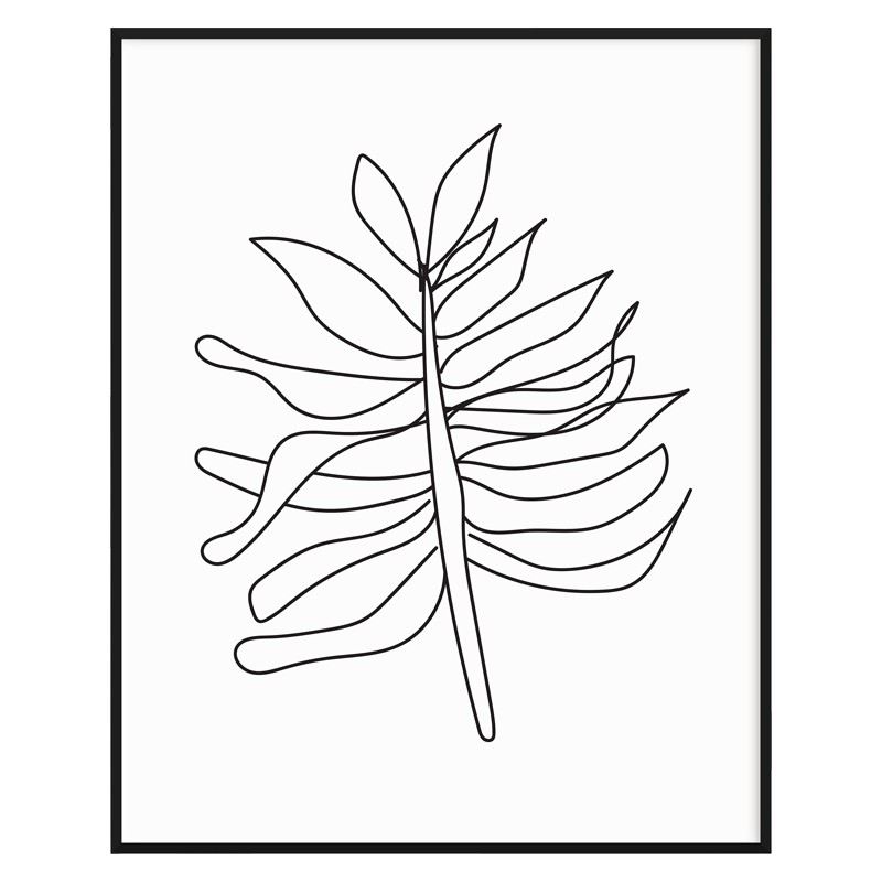 Art Print - Abstract Leaf