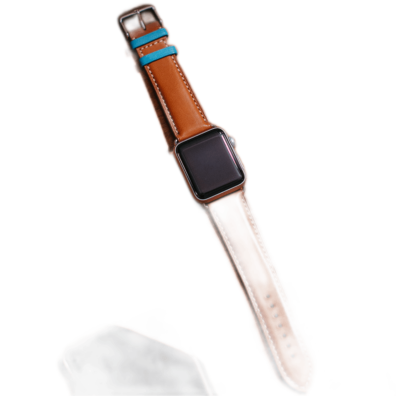 Apple French Leather Watch Band