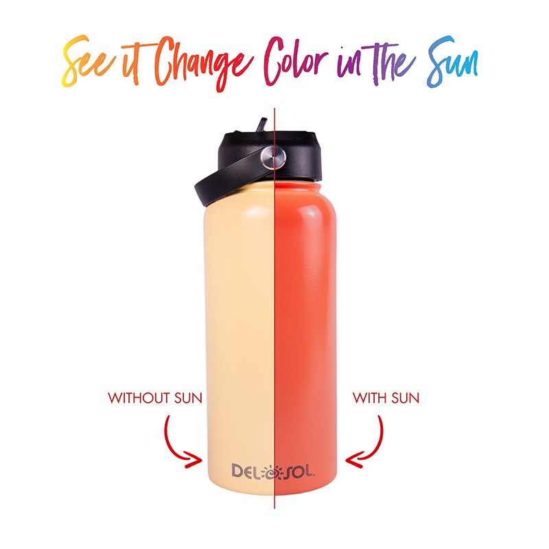 32 oz. Color-Changing Water Bottle