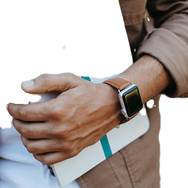 Apple French Leather Watch Band