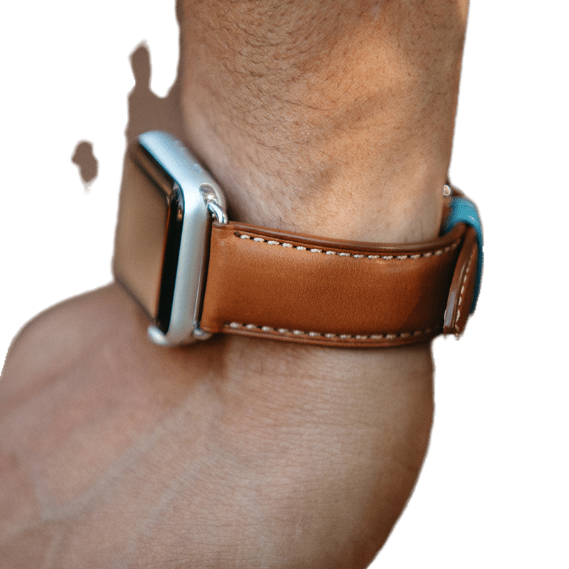 Apple French Leather Watch Band