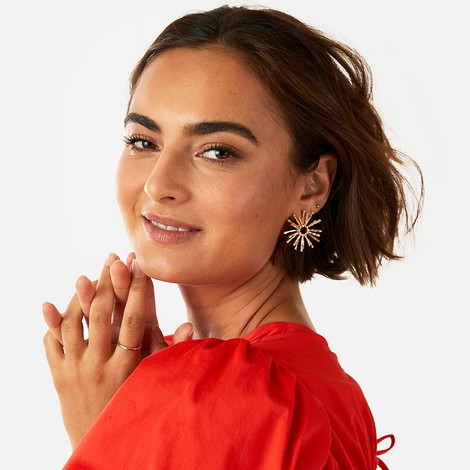 Disco Daisy Earrings by Petit Moments - FabFitFun