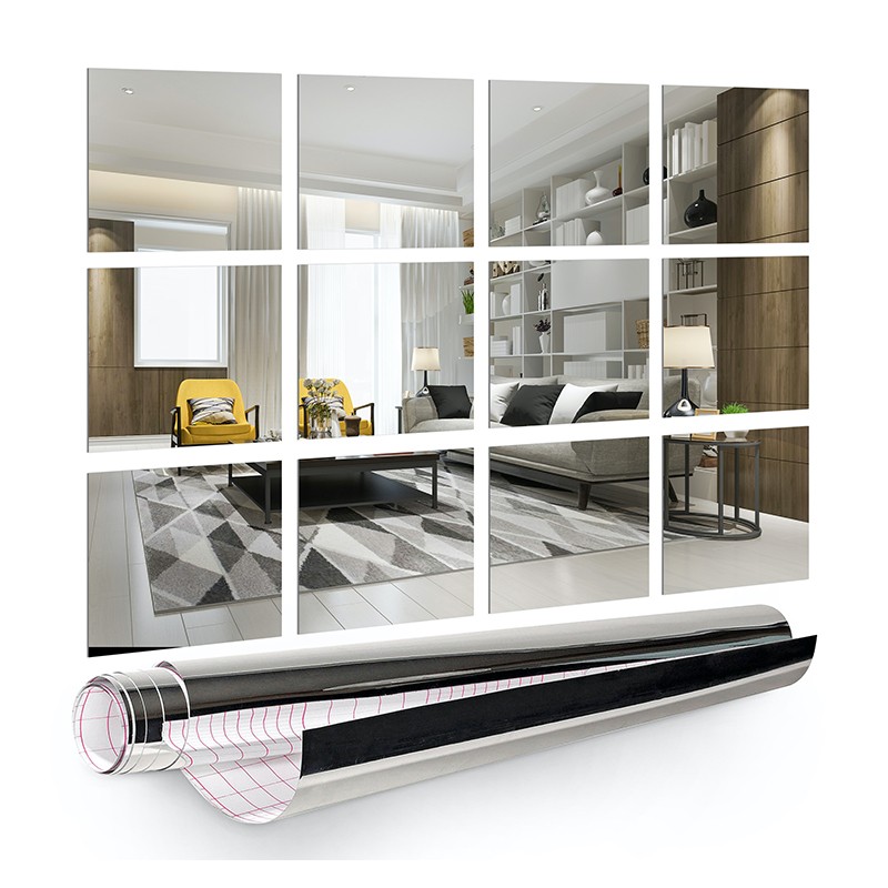 Mirror Wall Sheet Sticker