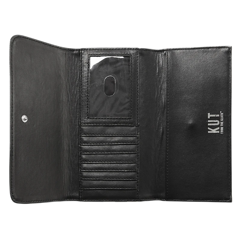 ★TOUT Y EST★ Lettering Quilting 3WAY Wallet Black FA2303BG LETTERING QUILTING 3WAY WALLET - FALLETT | 60% - Asian