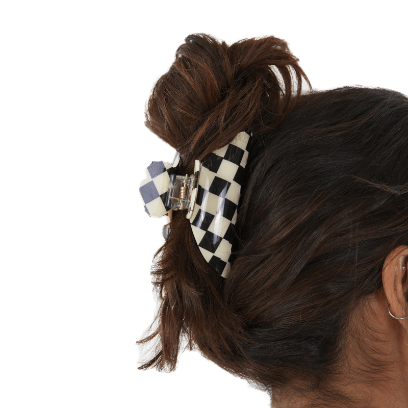 Checkered Clip Trio