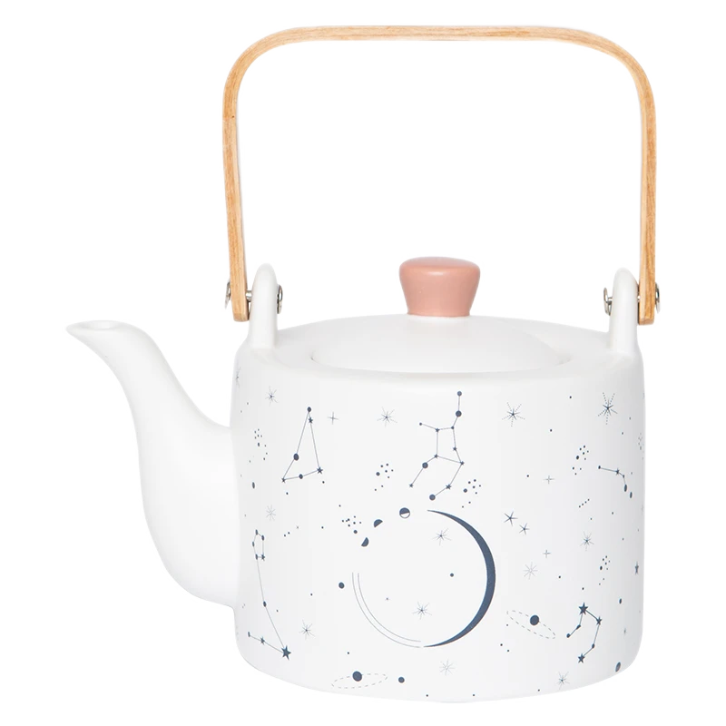 Starry Skies Teapot + 4 Mug Set by xo, Sienna - FabFitFun