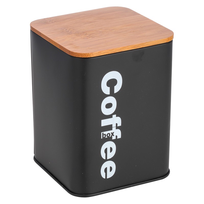 Square Coffee Storage Canister