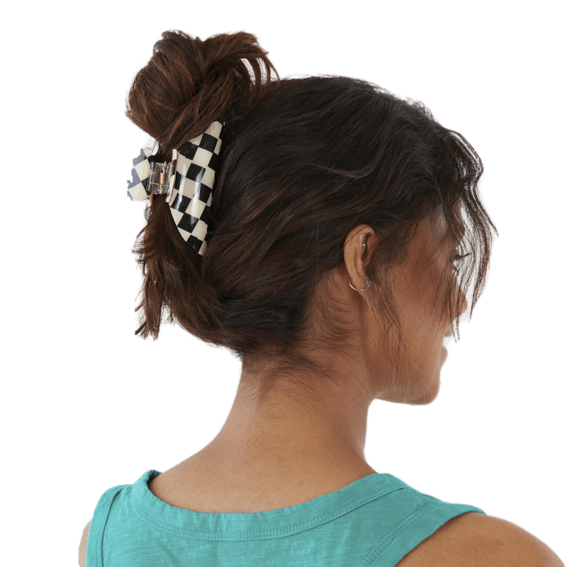 Checkered Clip Trio