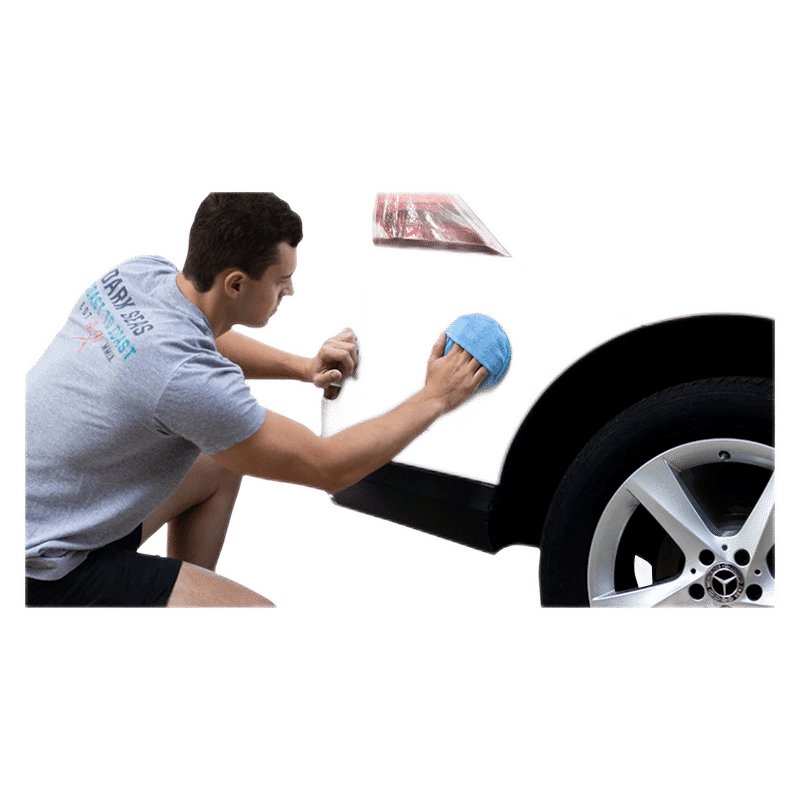 6 Piece Round Microfiber Sponge Polishing Pads