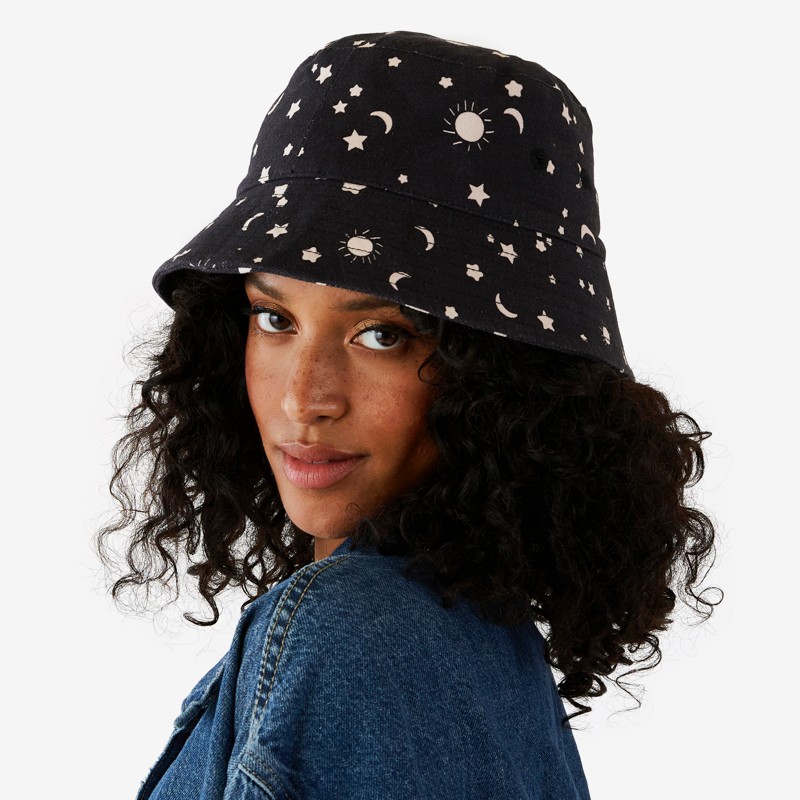 Bucket Hat - Moon & Star Print