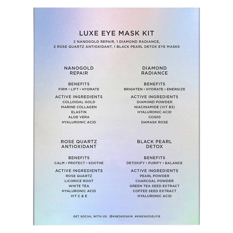 The Luxe Eye Mask Kit