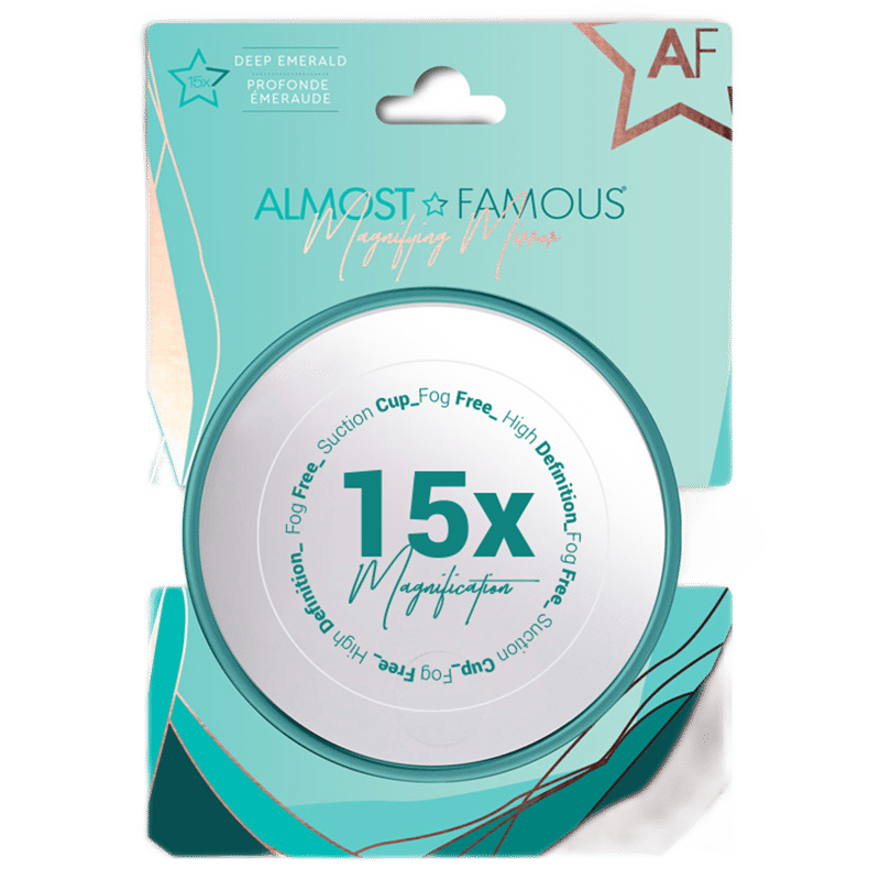 15X Vanity Mirror with Suction Lock