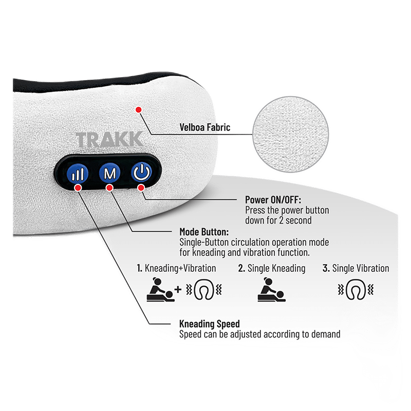 Wireless Massage Travel Pillow