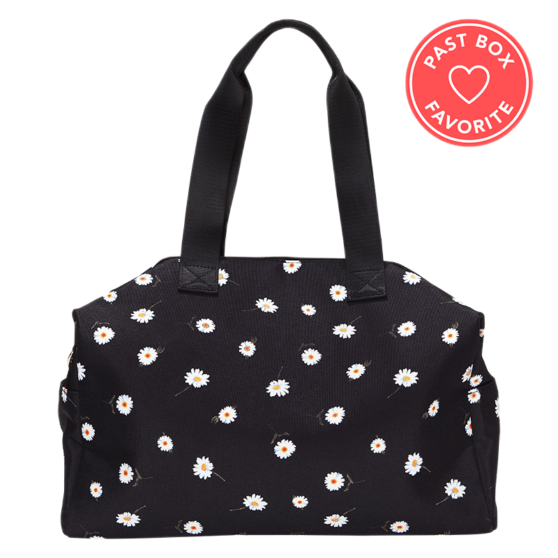 Daisy Print Duffel Bag