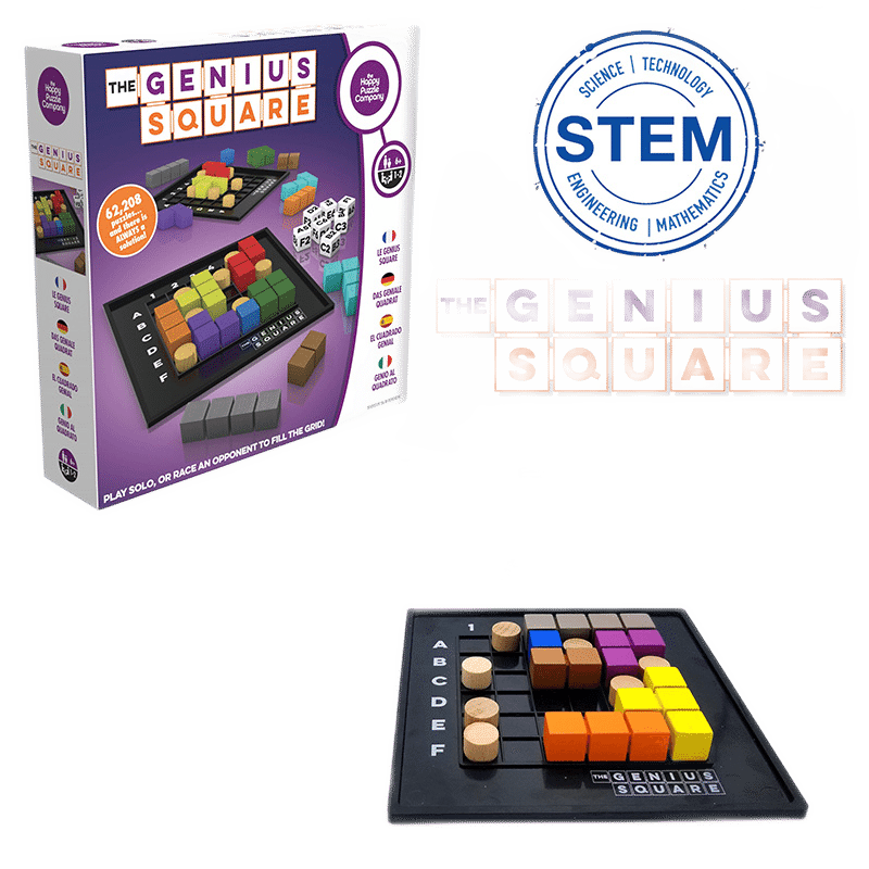 "The Genius Square" Puzzle Game (2 pack)