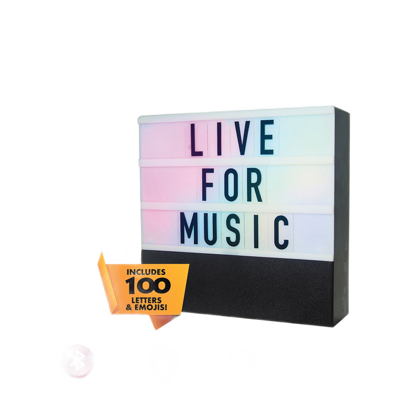 Bluetooth Speaker & Message Lightbox