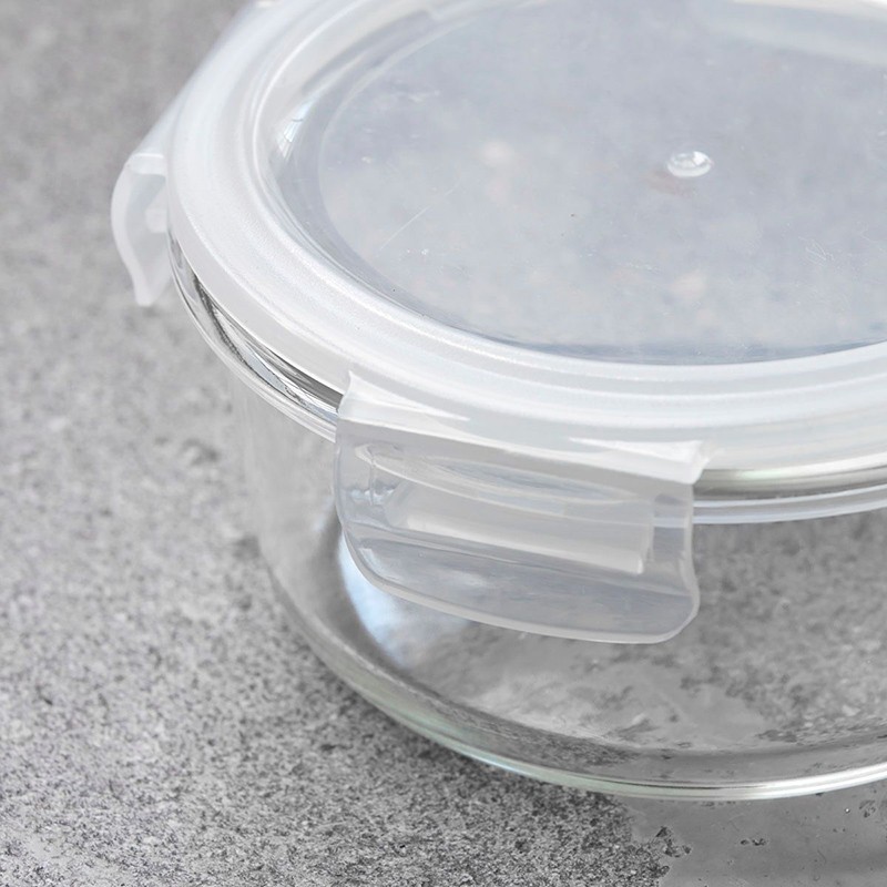 Storage with lid - Set of 2