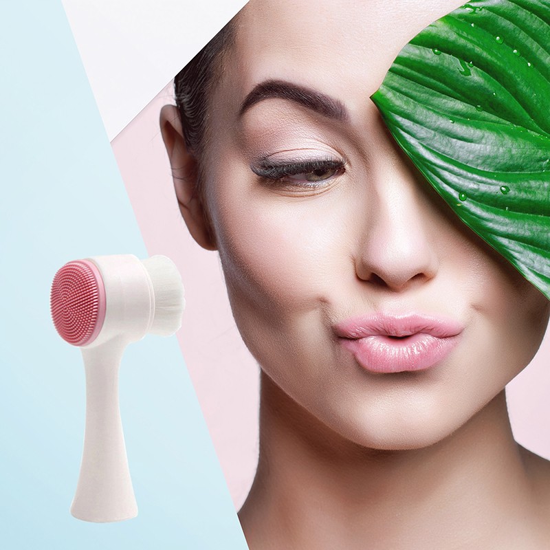 Dual Sided Facial Cleansing Brush (2 Pack)