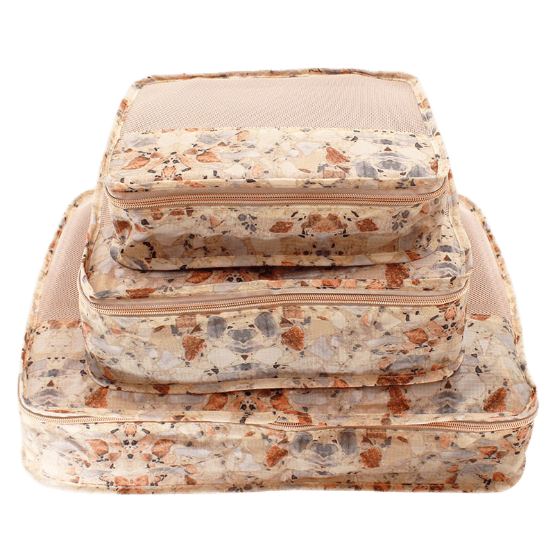 Set of 3 Packing Pods & Expandable Bundle (Terrazzo)