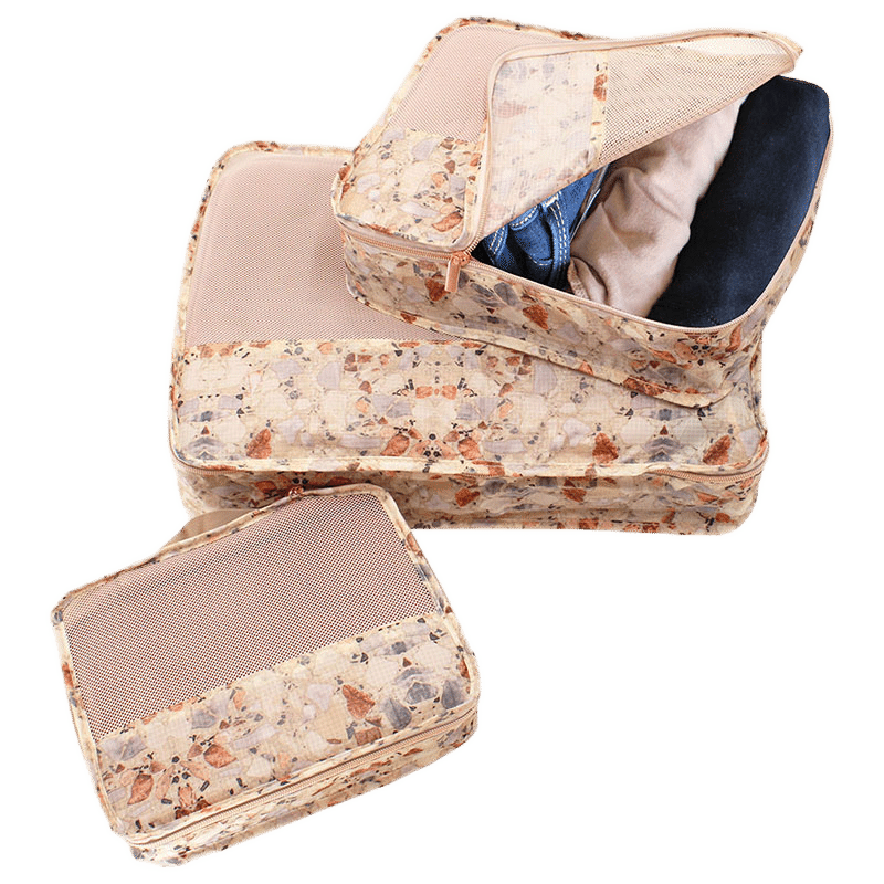 Set of 3 Packing Pods & Expandable Bundle (Terrazzo)