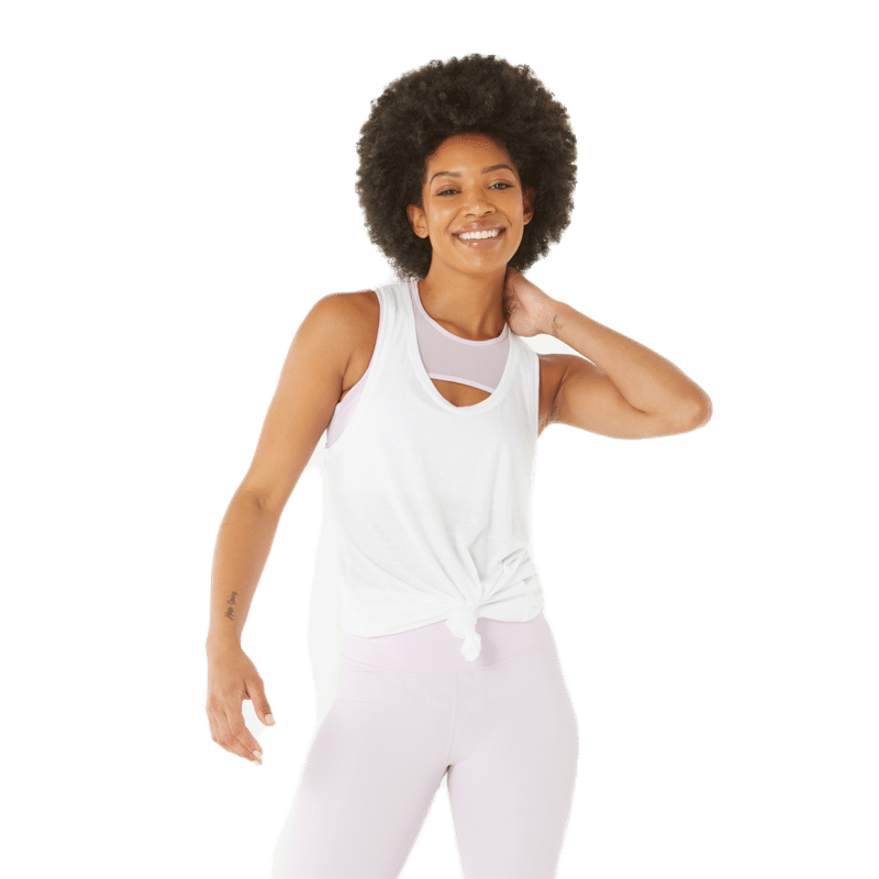 Breezy Open Back Tank Top S-M