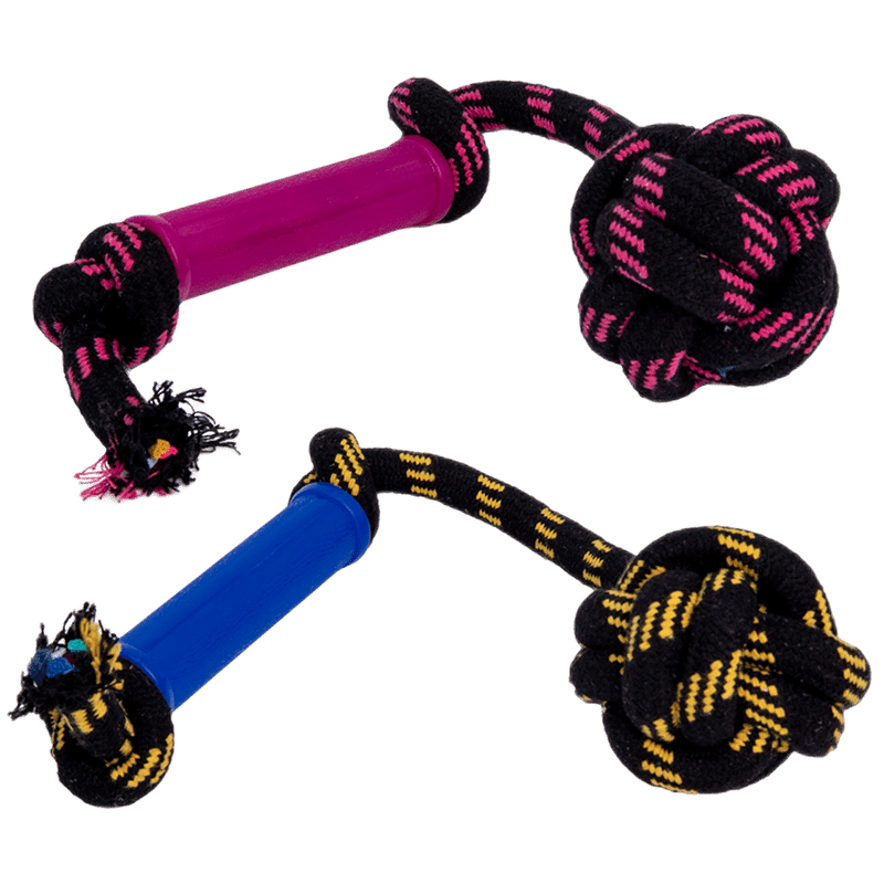Dog Rope Toy Knotted Ball (2 pack)