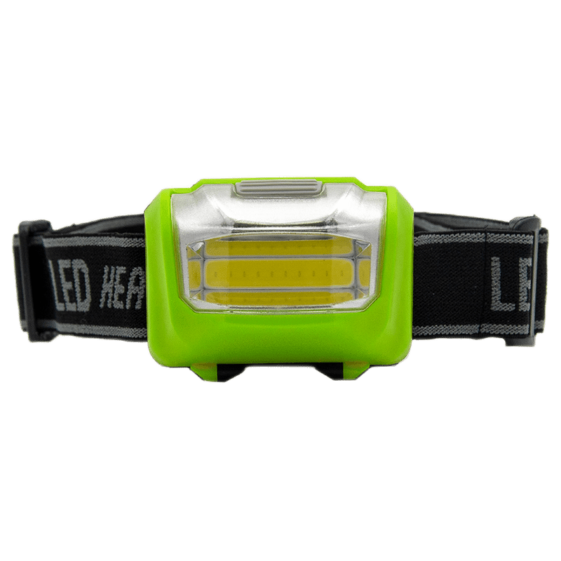 COB LED Hiking Headlight (2 pack) (Orange & Green)