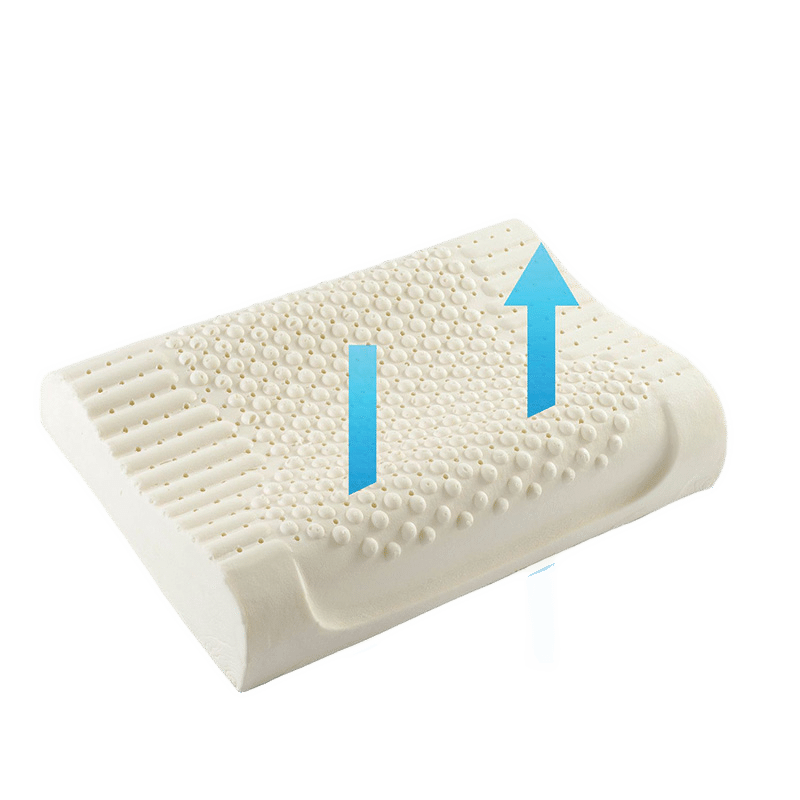 Contoured Latex Memory Foam Pillow