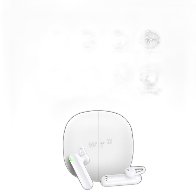 WT2 Plus Language Translator Earbuds - 40 Different Languages
