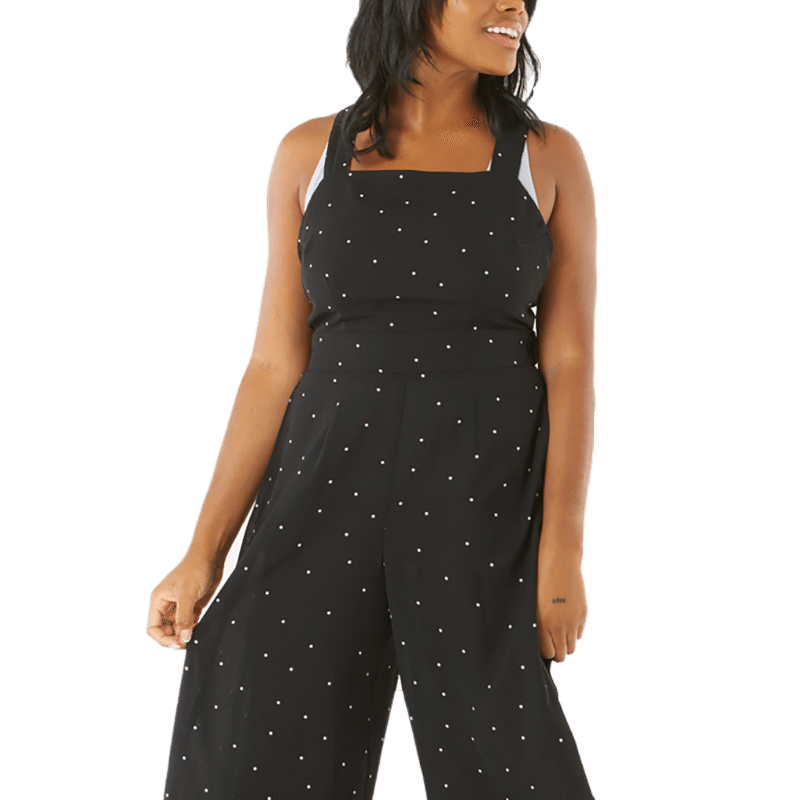 Donna Polka Dot Jumpsuit S-L