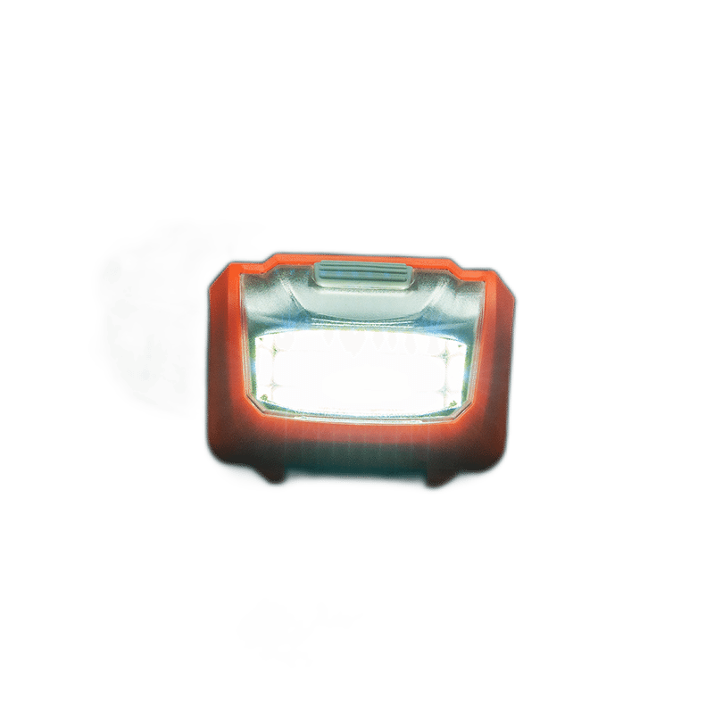 COB LED Hiking Headlight (2 pack) (Orange & Green)