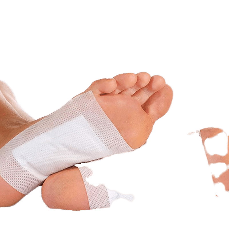 10pc Detoxifying Foot Pads with Coconut & Rose Extracts
