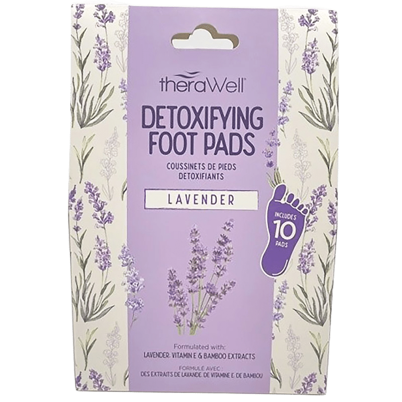10pc Detoxifying Foot Pads with Lavender Extract