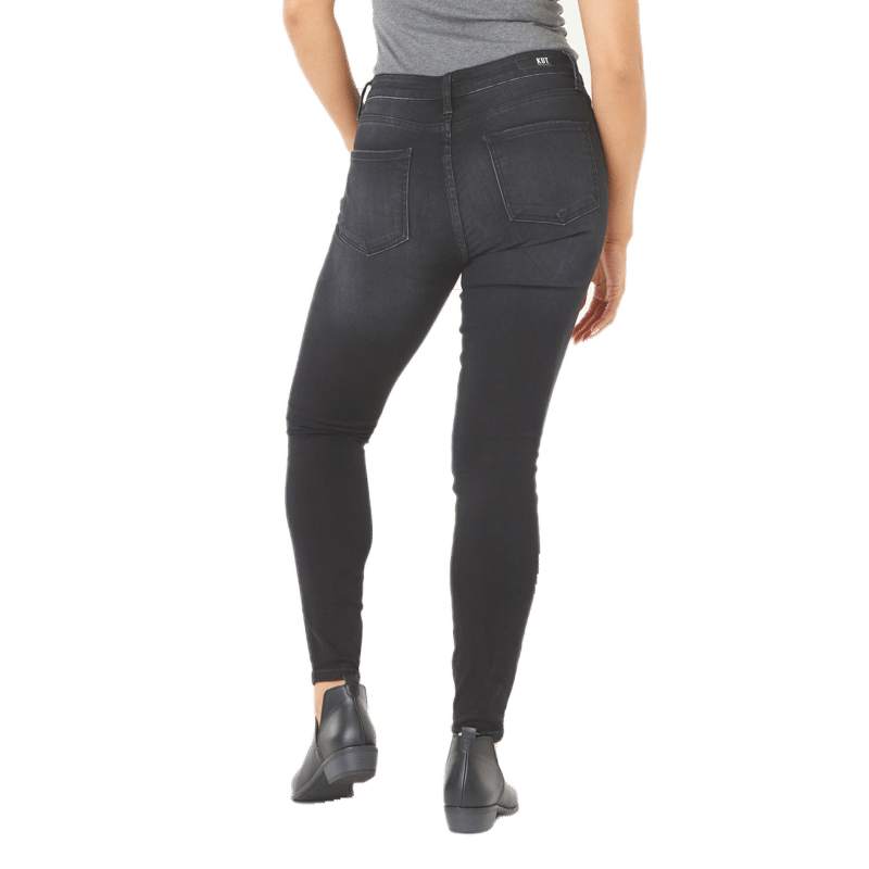 Mia High Rise Skinny Button Fly 0-18