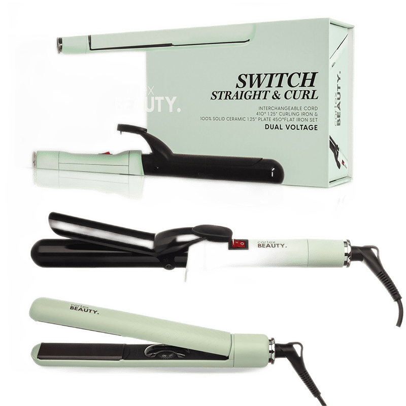 2in1 Multistyler Global Travel Iron with Interchangeable Cords
