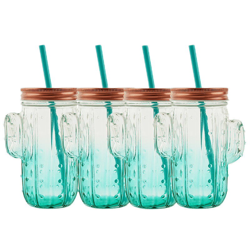 Sunrise Cactus Set of 4 Tumblers