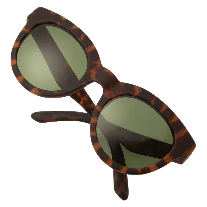 Florentin Matte Blonde Tortoise Sunglasses