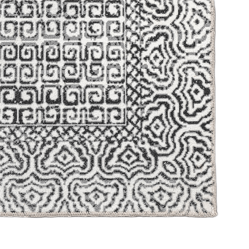 Hart Machine Washable Abstract Tribal Area Rug
