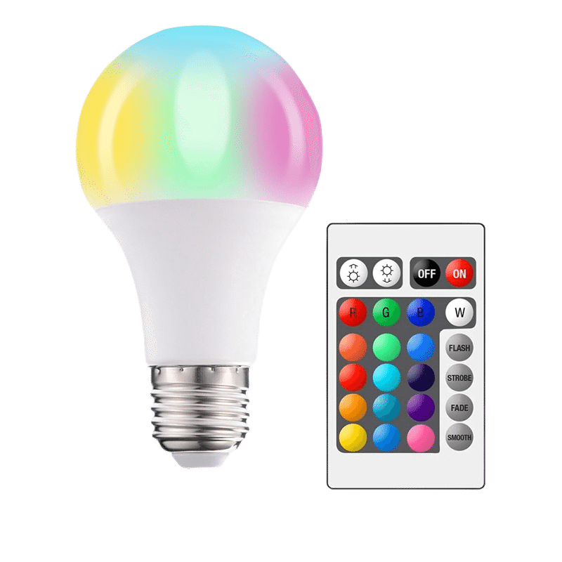 GLOW Mood LED "Smart Light Bulb" with Wireless Remote
