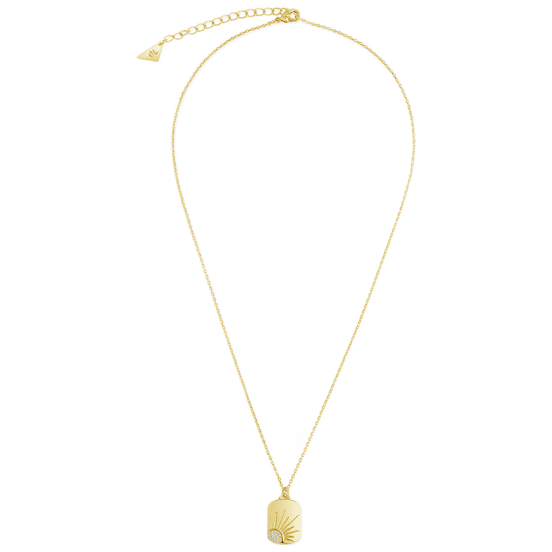 Beam Pendant Necklace
