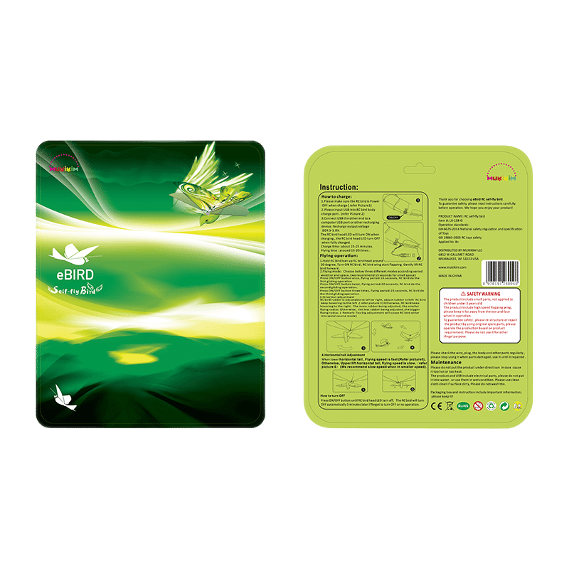Self-Flying Ebird Solo Flyer (2 Pack)