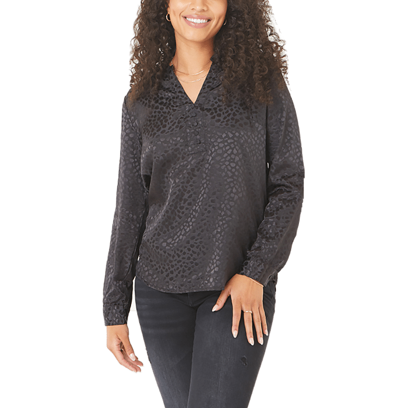 Half Pocket Blouse XS-XL