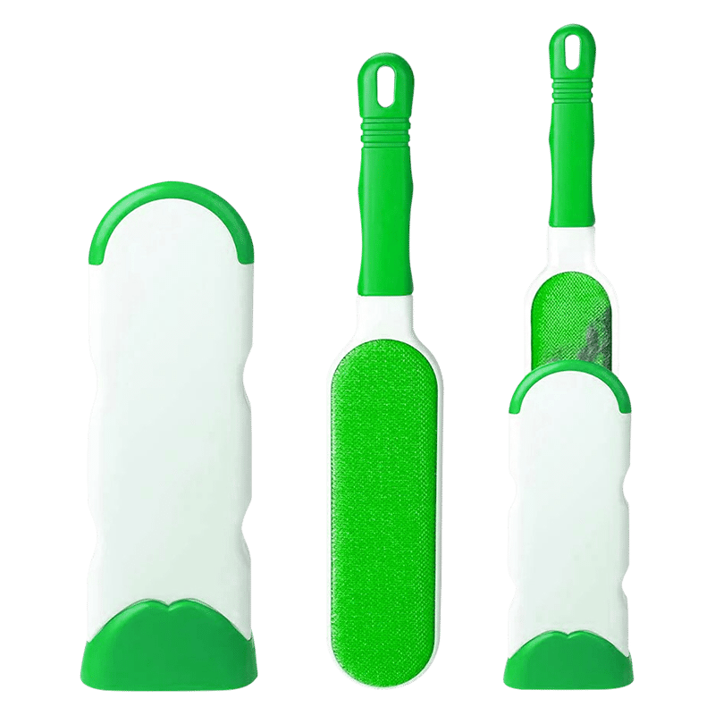 Pet Hair Lint Brush with Self Cleaning Base