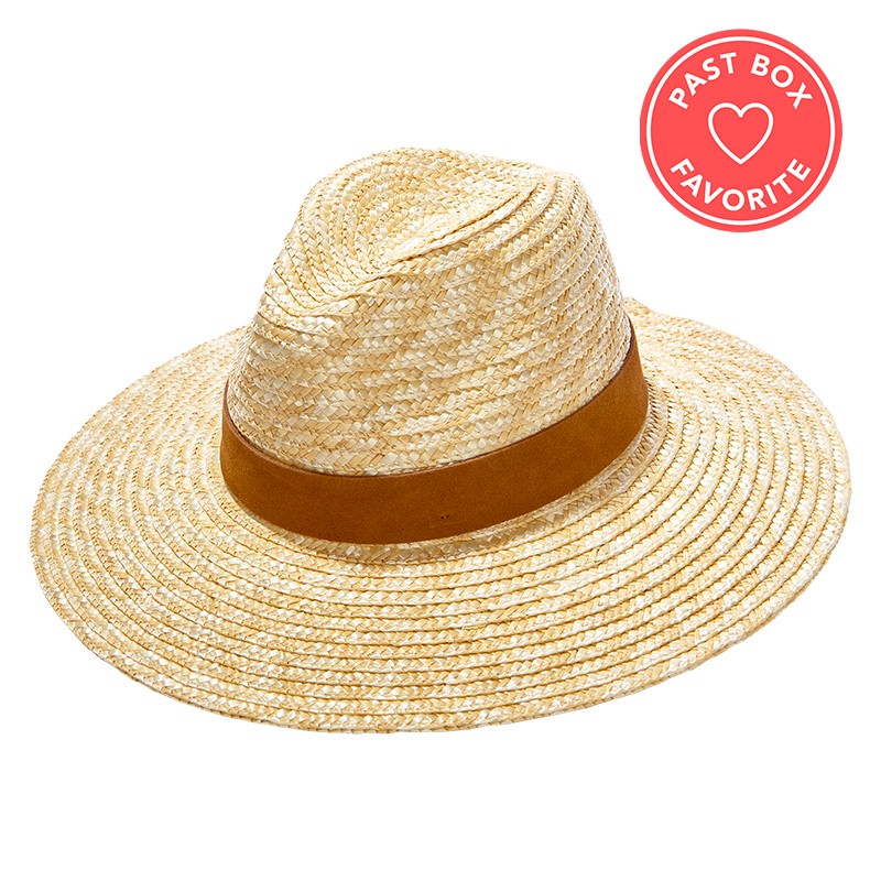 Isla Straw Fedora Hat