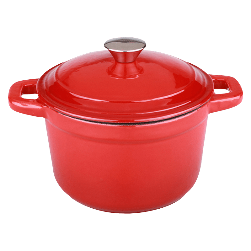 3 Quart Cast Iron Round Covered Dutch Oven