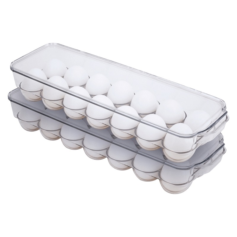 Covered Reusable 14 Egg Storage Container