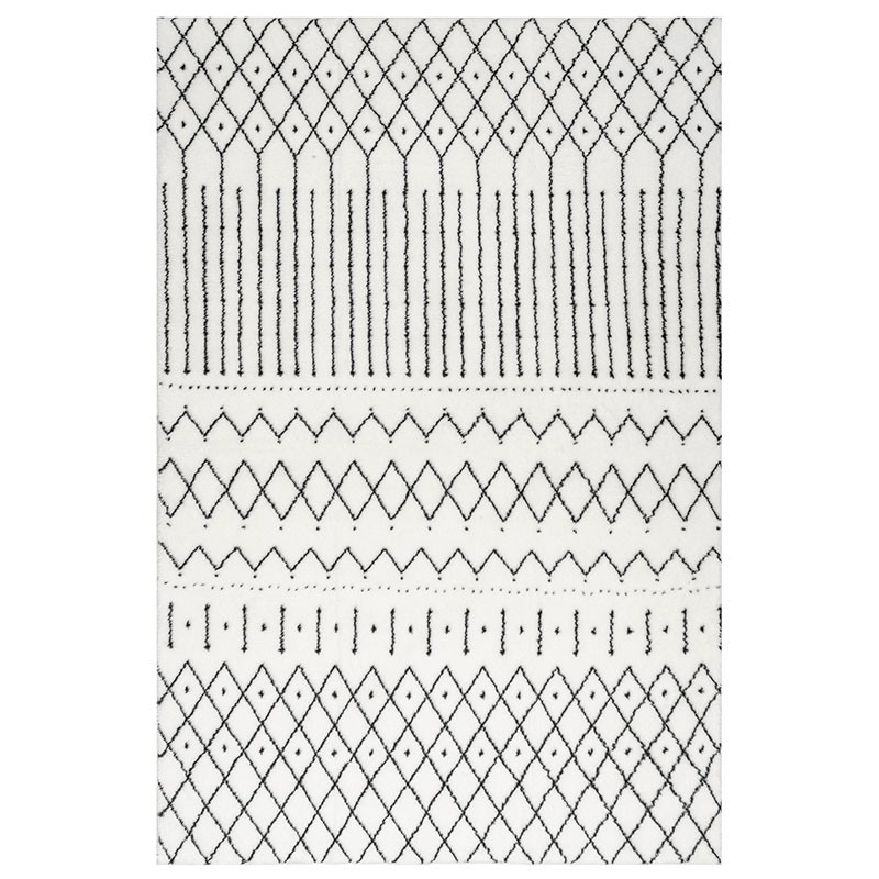 Nancie Boho Trellis Shag Machine Washable