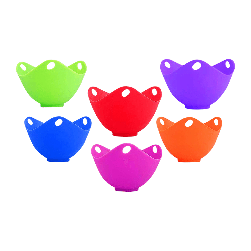 Silicone Egg Poaching Cups (6 Pack)