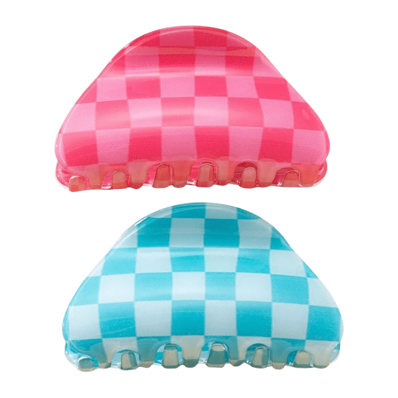 Set of Two Check Claws