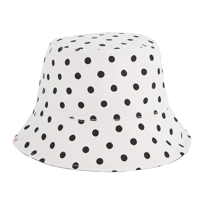 Gingham Sunshine Dot Reversible Bucket Hat by Kate Spade